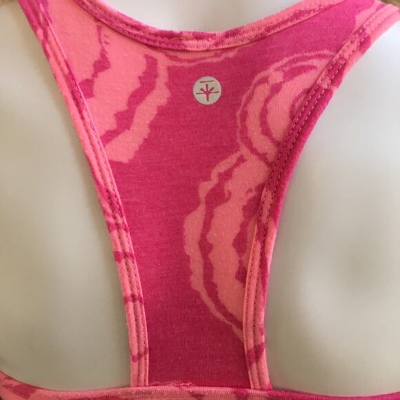 Soybu Circle Print Racerback Pink Dress with Built in Bra Women's Size Small - Picture 6 of 9
